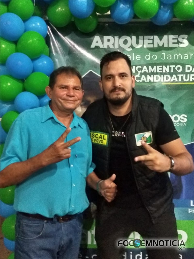 EVENTO EM ARIQUEMES MARCA LAN&Ccedil;AMENTO DA PR&Eacute; - CANDIDATURA DE "RAFAEL &Eacute; O FERA" PARA DEPUTADO FEDERAL