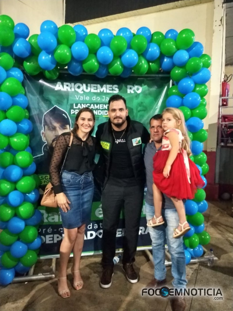 EVENTO EM ARIQUEMES MARCA LAN&Ccedil;AMENTO DA PR&Eacute; - CANDIDATURA DE "RAFAEL &Eacute; O FERA" PARA DEPUTADO FEDERAL