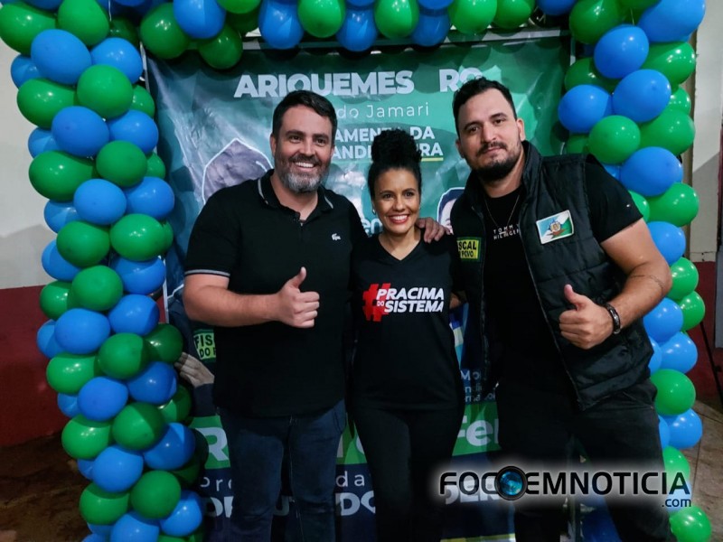 EVENTO EM ARIQUEMES MARCA LAN&Ccedil;AMENTO DA PR&Eacute; - CANDIDATURA DE "RAFAEL &Eacute; O FERA" PARA DEPUTADO FEDERAL