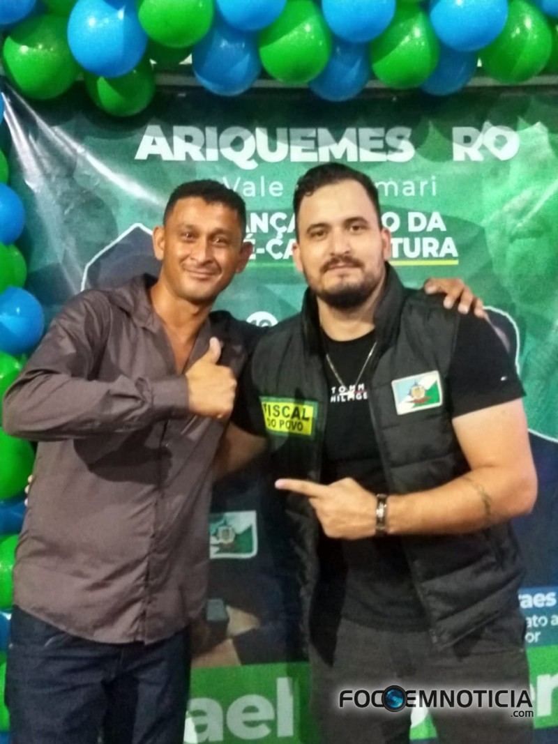 EVENTO EM ARIQUEMES MARCA LAN&Ccedil;AMENTO DA PR&Eacute; - CANDIDATURA DE "RAFAEL &Eacute; O FERA" PARA DEPUTADO FEDERAL