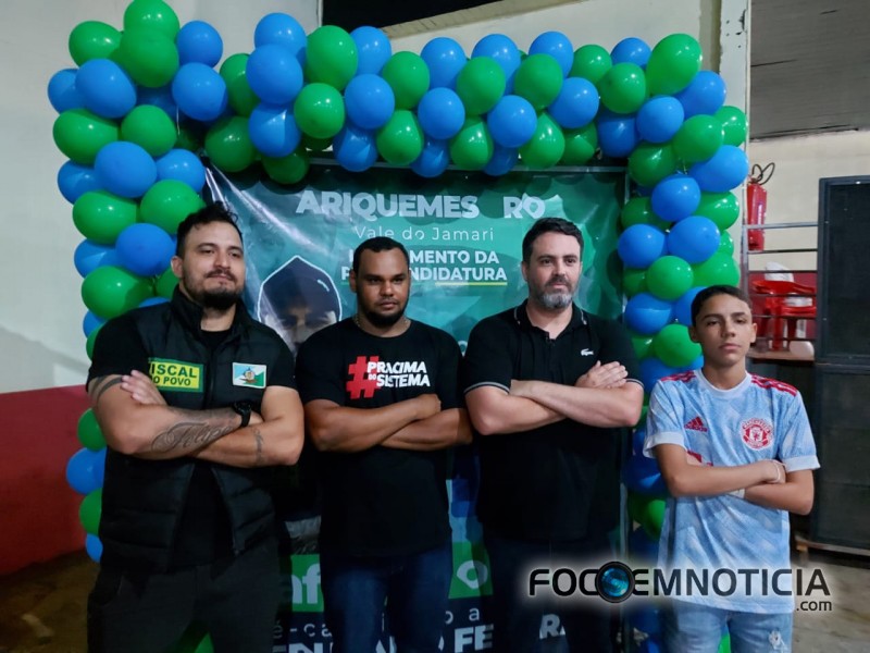 EVENTO EM ARIQUEMES MARCA LAN&Ccedil;AMENTO DA PR&Eacute; - CANDIDATURA DE "RAFAEL &Eacute; O FERA" PARA DEPUTADO FEDERAL