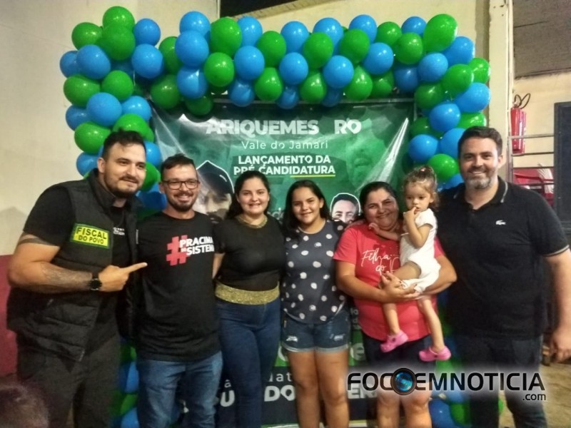EVENTO EM ARIQUEMES MARCA LAN&Ccedil;AMENTO DA PR&Eacute; - CANDIDATURA DE "RAFAEL &Eacute; O FERA" PARA DEPUTADO FEDERAL