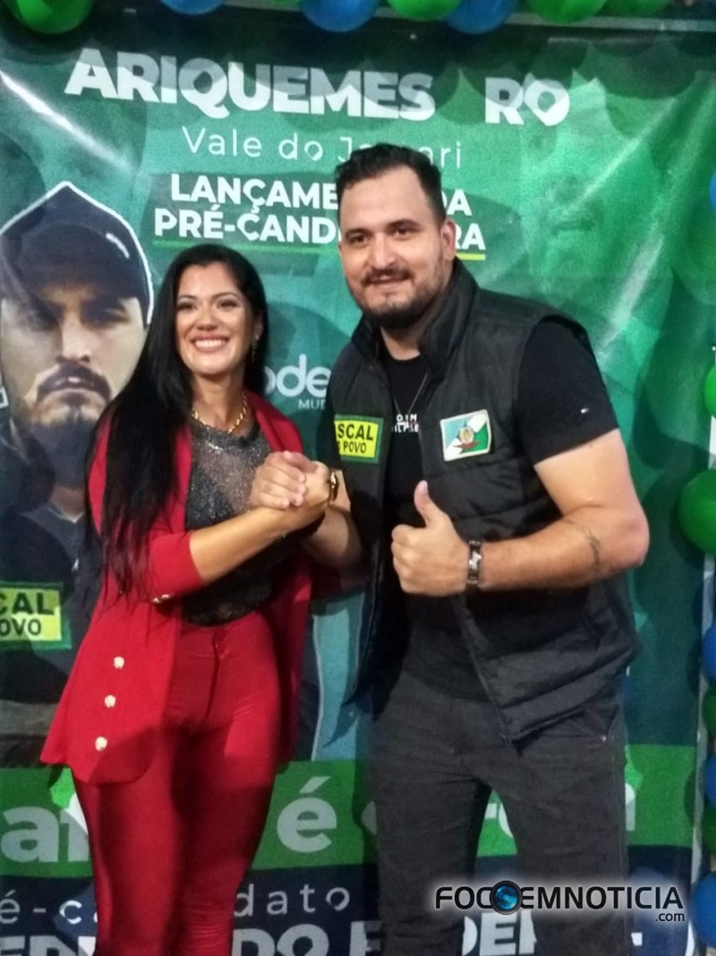 EVENTO EM ARIQUEMES MARCA LAN&Ccedil;AMENTO DA PR&Eacute; - CANDIDATURA DE "RAFAEL &Eacute; O FERA" PARA DEPUTADO FEDERAL