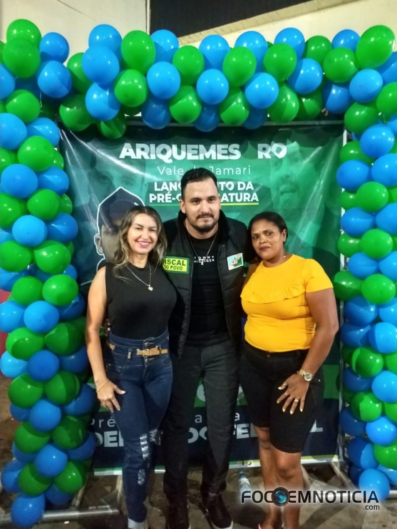 EVENTO EM ARIQUEMES MARCA LAN&Ccedil;AMENTO DA PR&Eacute; - CANDIDATURA DE "RAFAEL &Eacute; O FERA" PARA DEPUTADO FEDERAL
