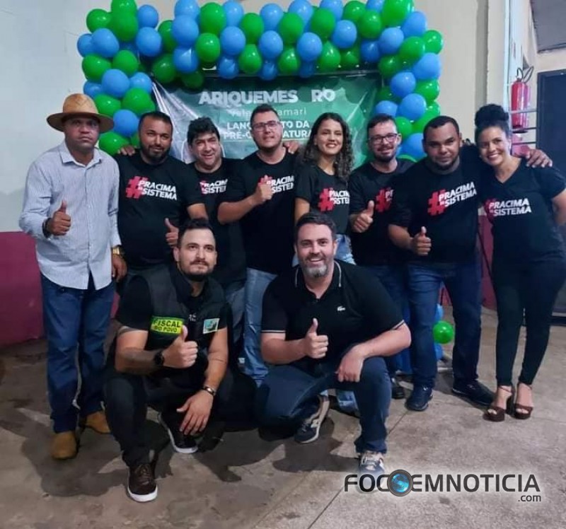 EVENTO EM ARIQUEMES MARCA LAN&Ccedil;AMENTO DA PR&Eacute; - CANDIDATURA DE "RAFAEL &Eacute; O FERA" PARA DEPUTADO FEDERAL