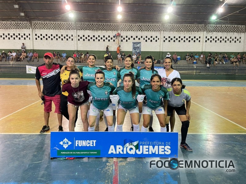 "TALISM&Atilde;" VENCE O 3&ordm; CAMPEONATO FEMININO DE FUTSAL EM ARIQUEMES