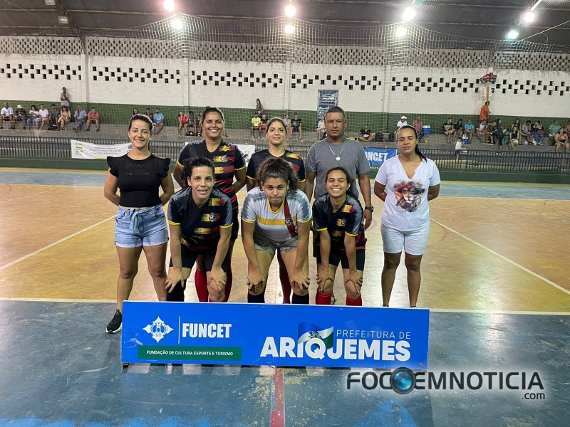 "TALISM&Atilde;" VENCE O 3&ordm; CAMPEONATO FEMININO DE FUTSAL EM ARIQUEMES