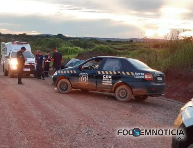 ACIDENTE NA ESTRADA QUE DA ACESSO AO GARIMPO DE BOM FUTURO TIRA A VIDA DE VIGILANTE