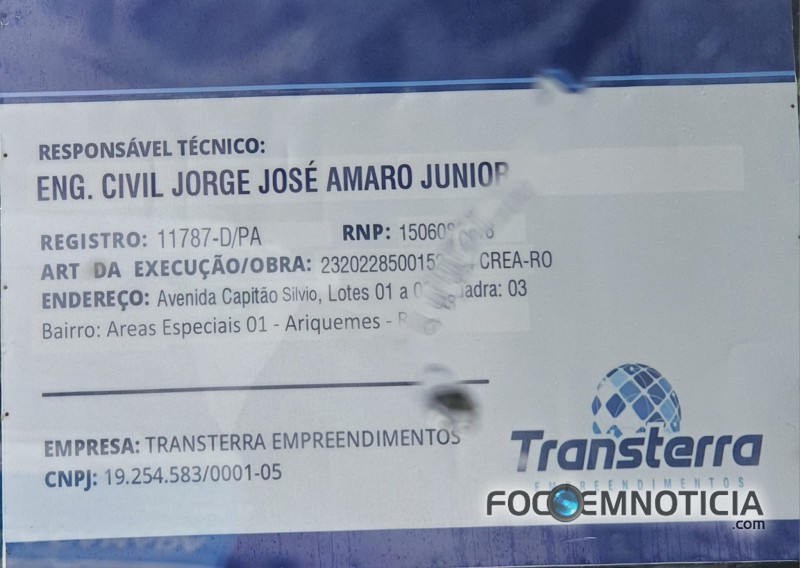 ARIQUEMES: PAGAMENTOS DA OBRA DA RODOVI&Aacute;RIA SOB SUSPEITA, DEN&Uacute;NCIA FOI FEITA NO MINIST&Eacute;RIO P&Uacute;BLICO