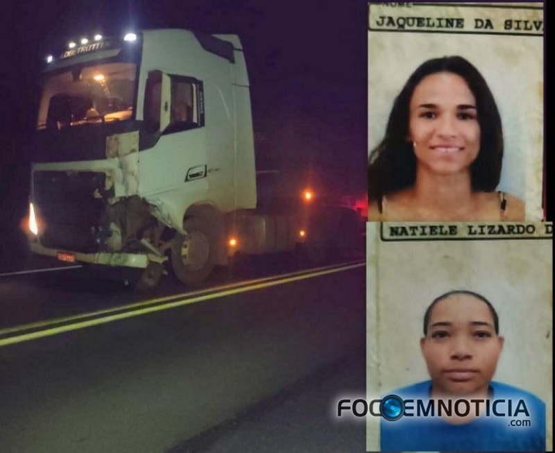ACIDENTE NA BR - 364 ENTRE JARU E ARIQUEMES MATA DUAS MULHERES