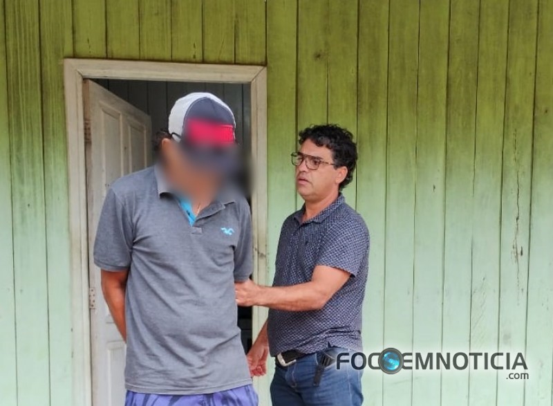 POL&Iacute;CIA CIVIL DE ARIQUEMES PRENDE "PAI" ACUSADO DE ESTUPRAR  FILHA DE 13 ANOS