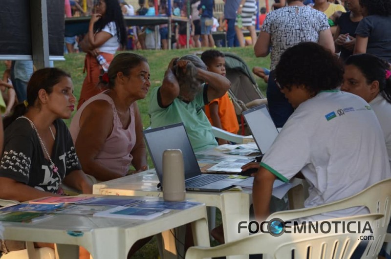FUNCET LEVA "LAZER NA COMUNIDADE" AOS MORADORES DO SETOR - 10 EM ARIQUEMES