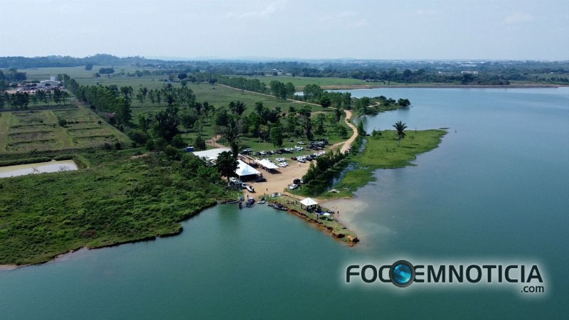 FUNCET PARTICIPA DO 1&ordm; ENCONTRO DE PESCA EM ARIQUEMES, 180 QUILOS DE ALIMENTOS FORAM ARRECADADOS