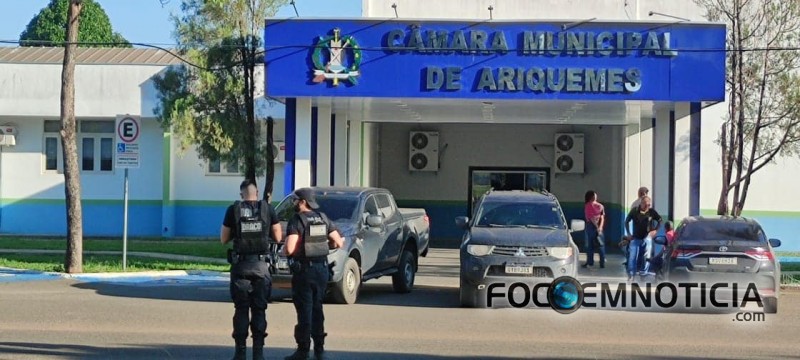 DRACO DELAGRA OPERA&Ccedil;&Atilde;O NA C&Acirc;MARA MUNICIPAL EM ARIQUEMES, VEREADOR &Eacute; AFASTADO