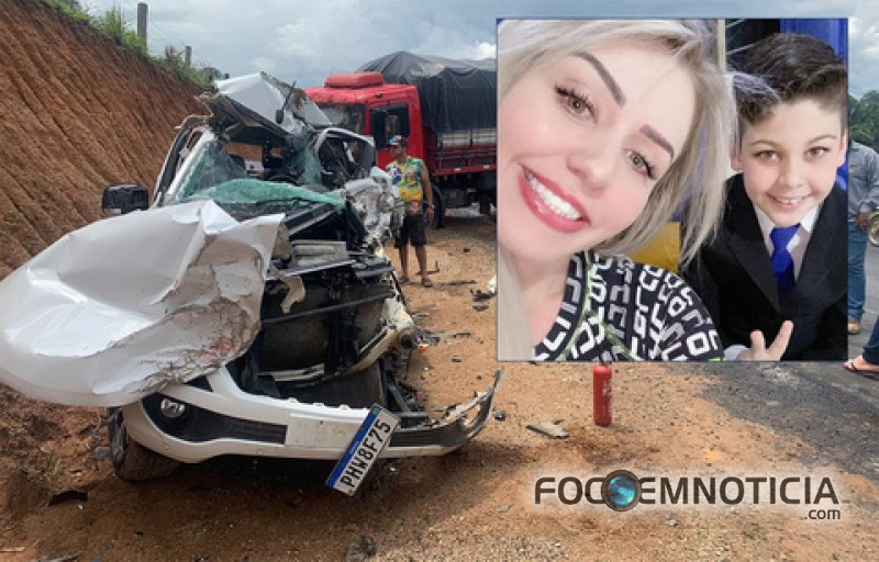 ACIDENTE NA RO - 460 PR&Oacute;XIMO A BURITIS TIRA A VIDA DE M&Atilde;E E FILHO
