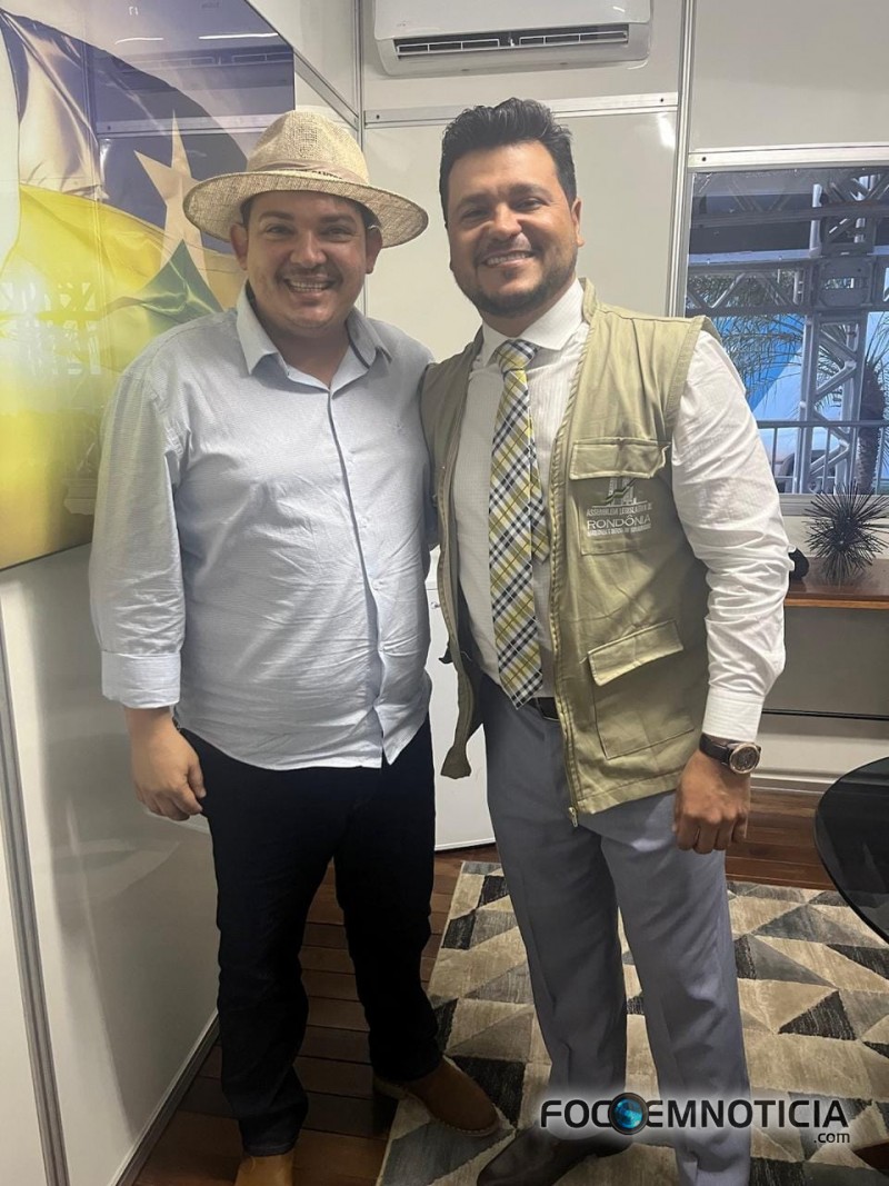 ZUL PINHEIRO VAI DISPUTAR A PREFEITURA EM ARIQUEMES COM O APOIO DO DEPUTADO MARCELO CRUZ
