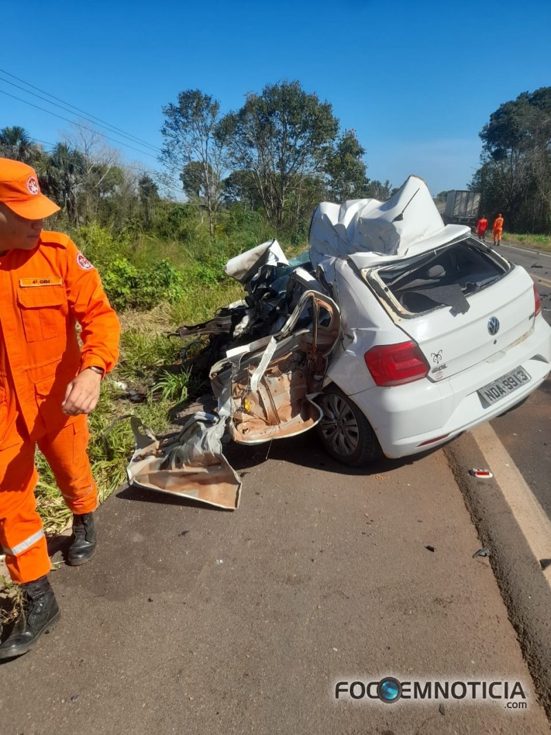 GRAVE  ACIDENTE NA BR - 364 TIRA A VIDA  DE VEREADOR E NAMORADA