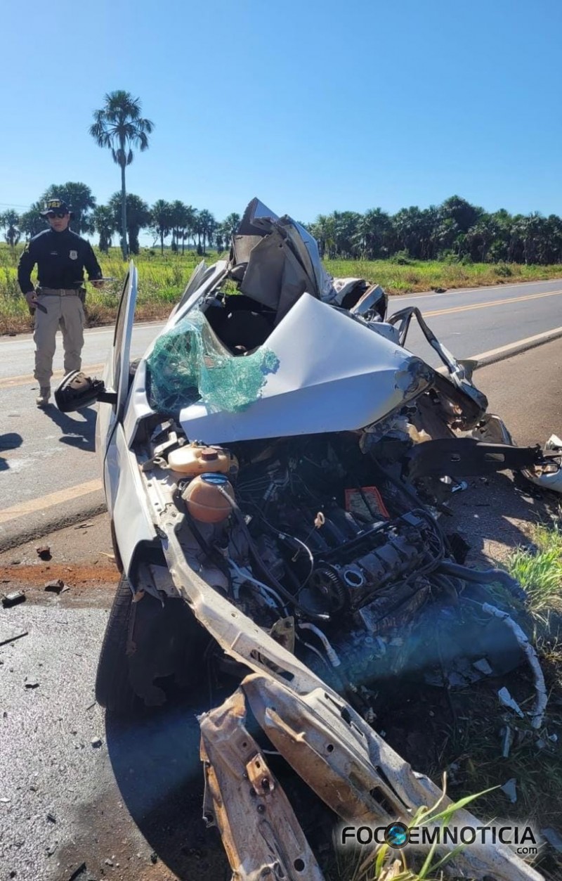 GRAVE  ACIDENTE NA BR - 364 TIRA A VIDA  DE VEREADOR E NAMORADA