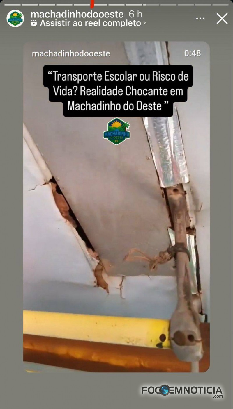 &Ocirc;NIBUS ESCOLAR LOTADO DE ALUNOS PEGA FOGO EM MACHADINHO, POR POUCO N&Atilde;O ACONTECE UMA TRAG&Eacute;DIA